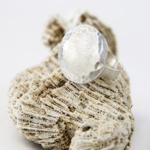 Ruth Langenbruch - Hammered Oval Ring