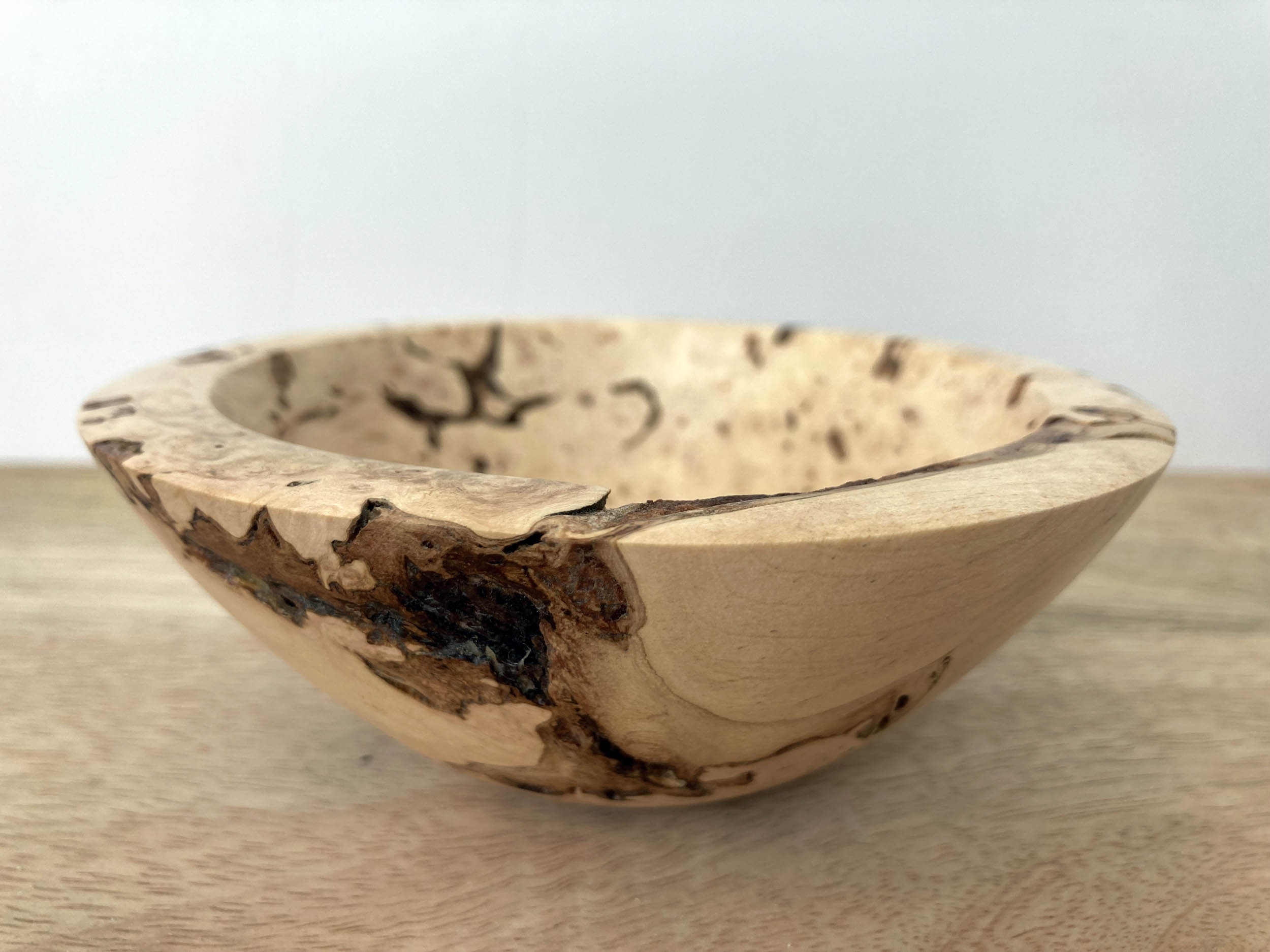 Howard Moody - Maple Burr Bowl