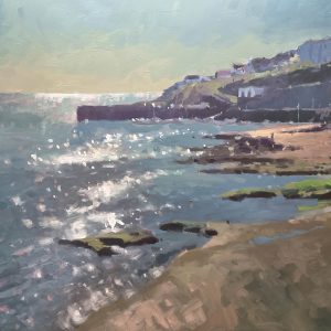 Jenny Aitken - Good day for a Swim, Portscatho