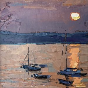 Ben Taffinder - Sunrise over Falmouth Moorings