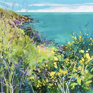Lucy Davies - Looking out across Falmouth Bay