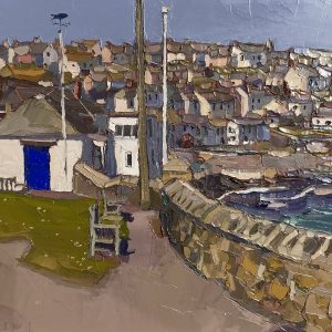 Ben Taffinder - Lugger and Fishermans Shelter, Portscatho