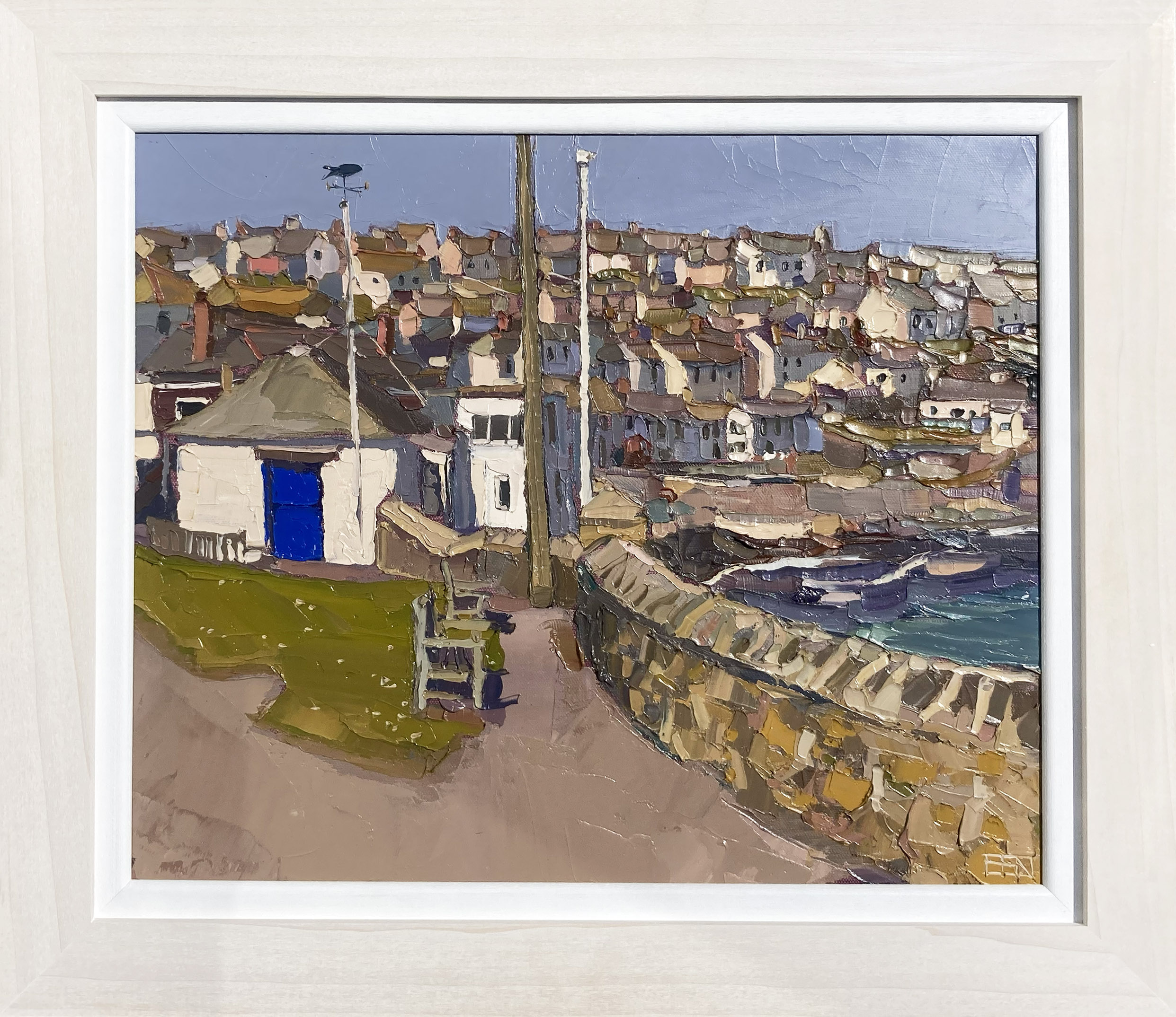 Ben Taffinder - Lugger and Fishermans Shelter, Portscatho - Image 2