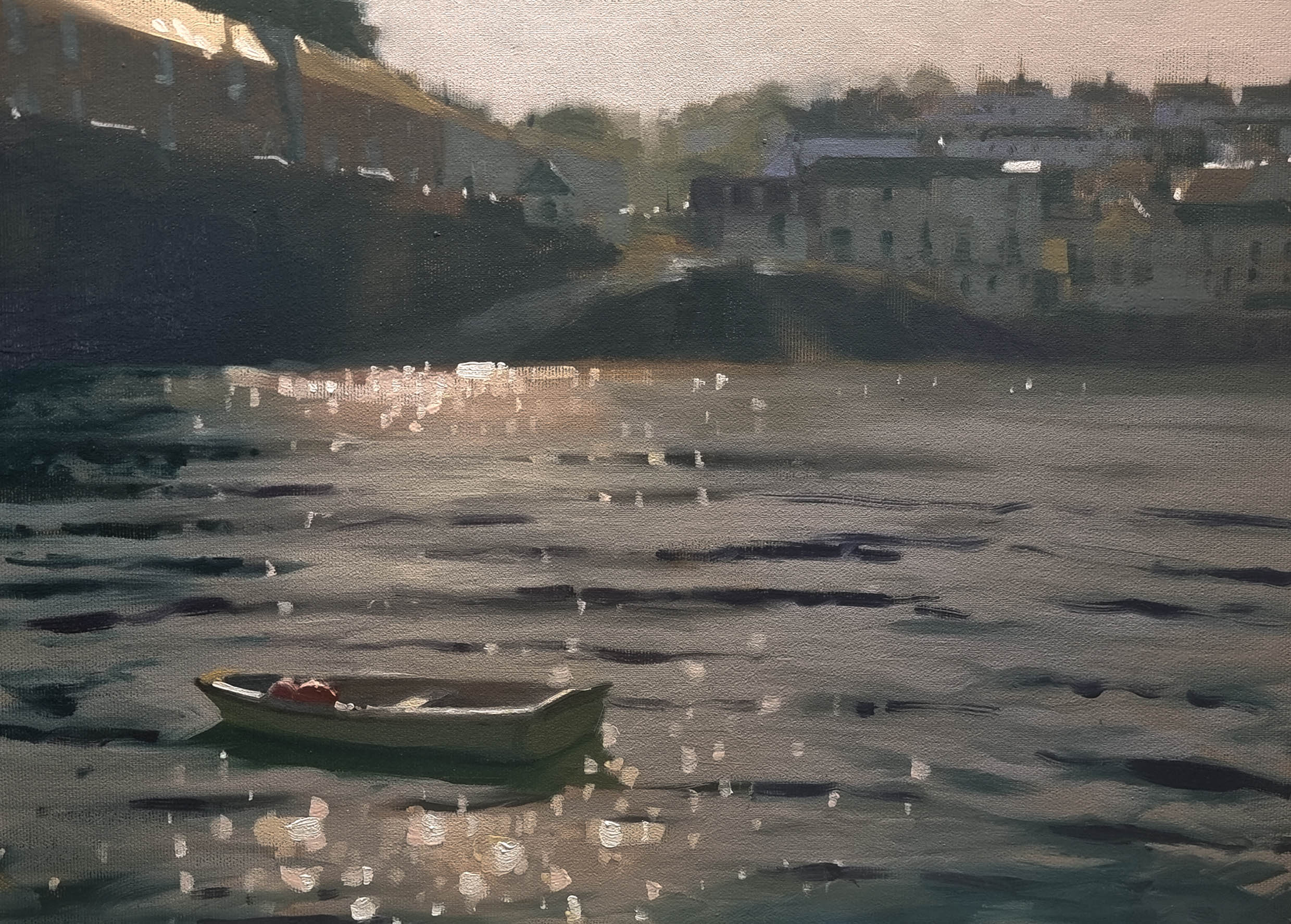 Jenny Aitken - The First Boat, Portscatho