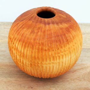 Howard Moody - Carved Apple Vase