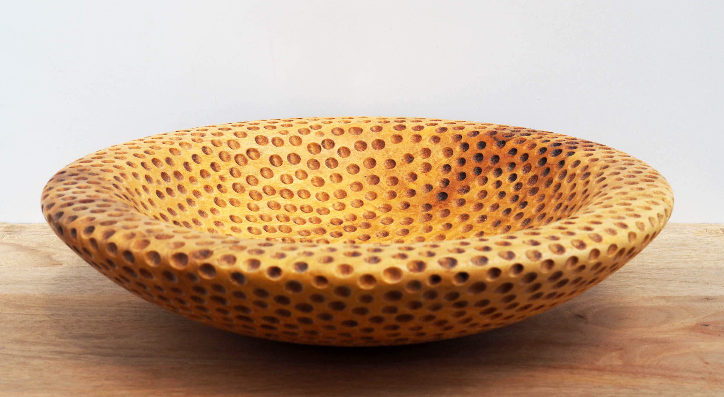 Howard Moody - Carved Sycamore Dish