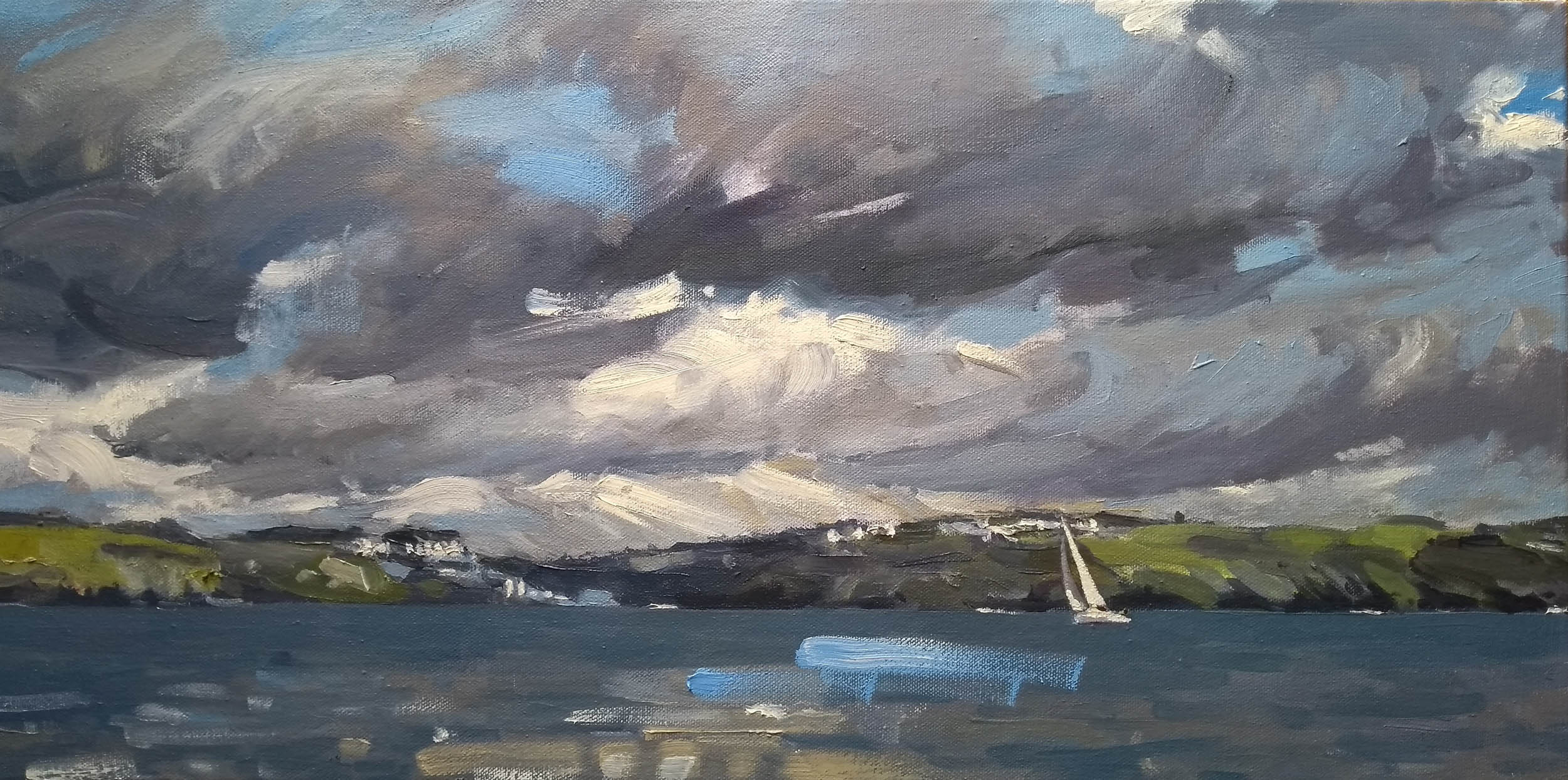 Jill Hudson - Windy Day Out for a Sail