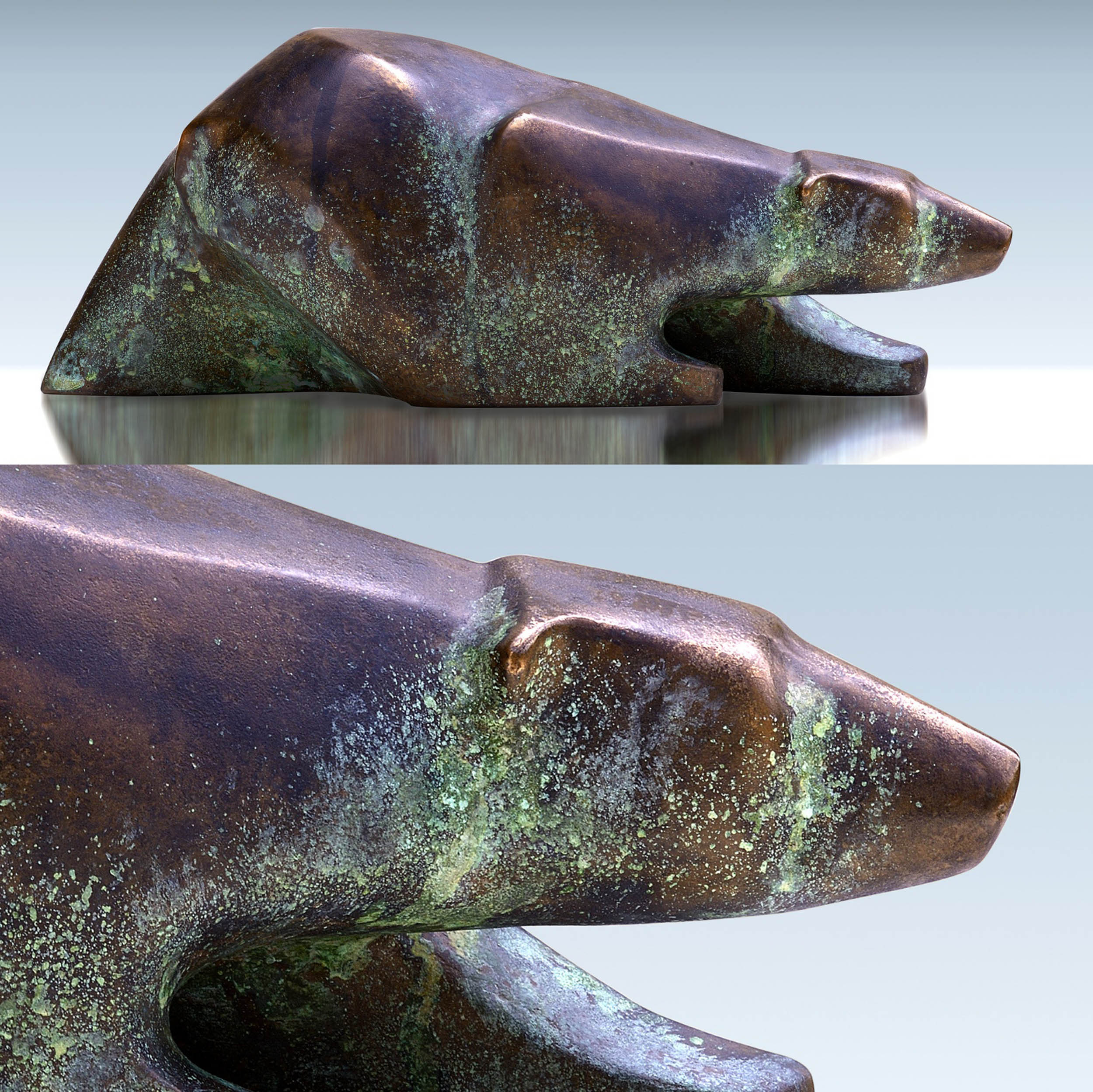 Andrew Allanson - Polaris, Cold Cast Bronze with Antique Patina | Limited Edition of 30 - Image 3