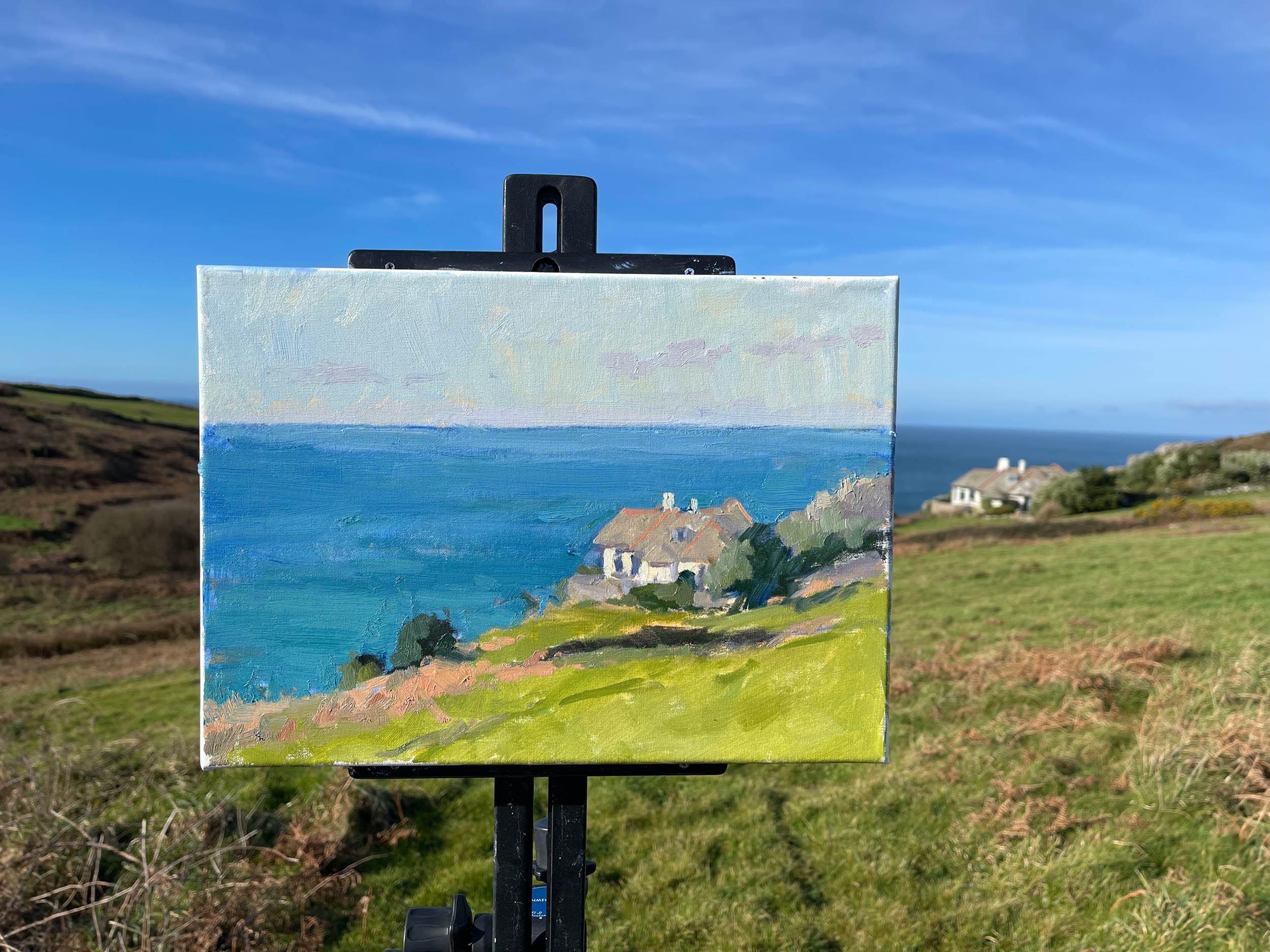 Clare Bowen - House on the Cliff, Zennor - Image 3