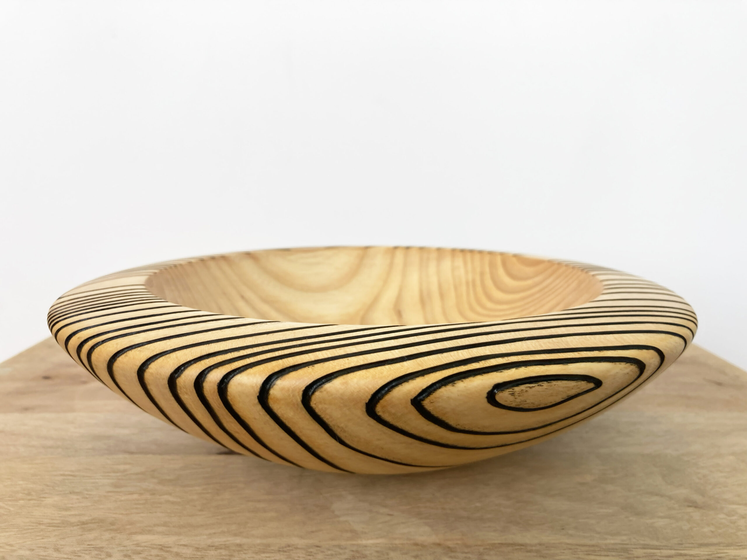 Howard Moody - Carved Ash Bowl