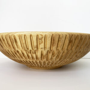 Howard Moody - Carved Sweet Chestnut Bowl