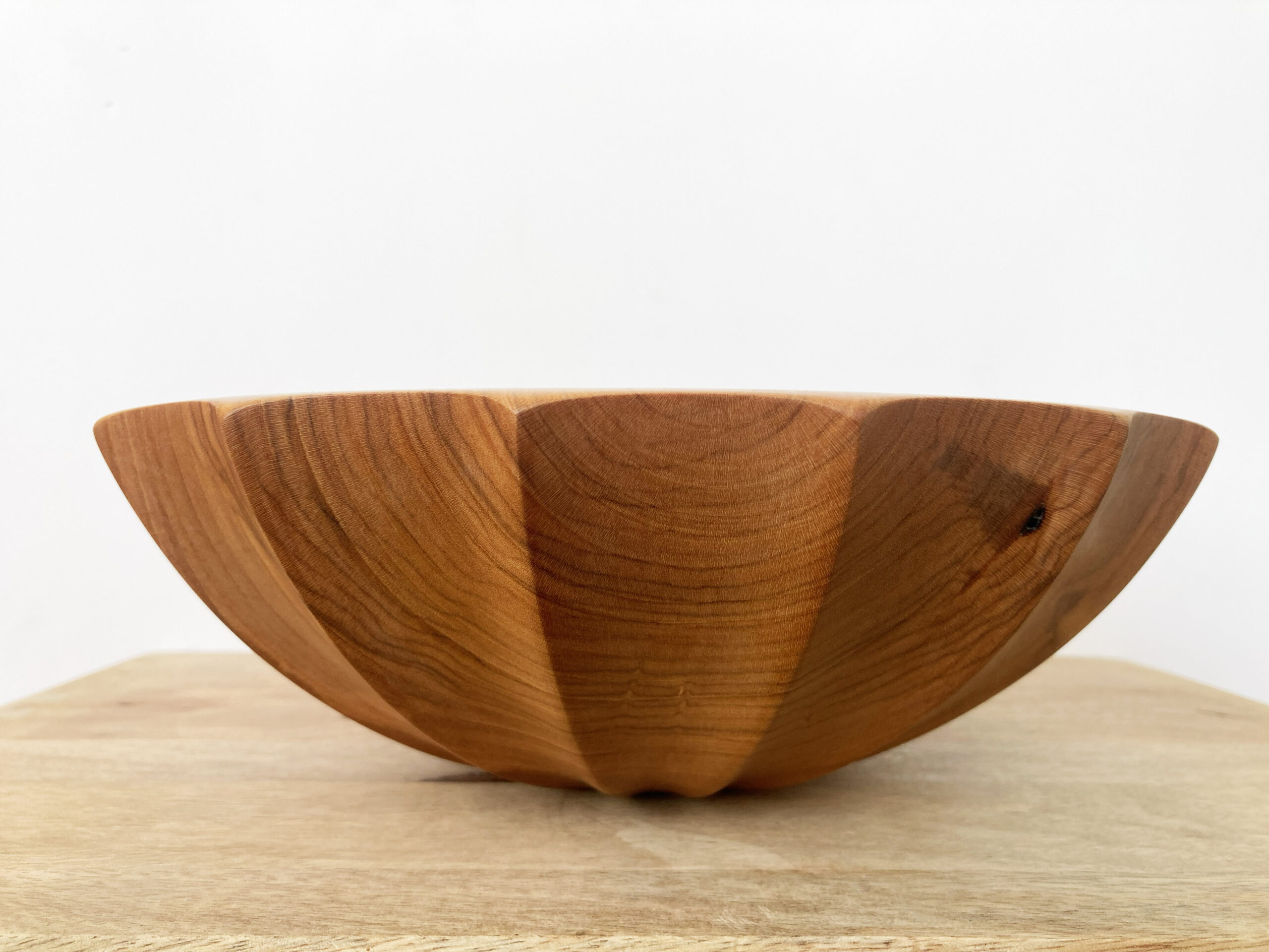 Howard Moody - Carved Cherry Bowl - Image 2