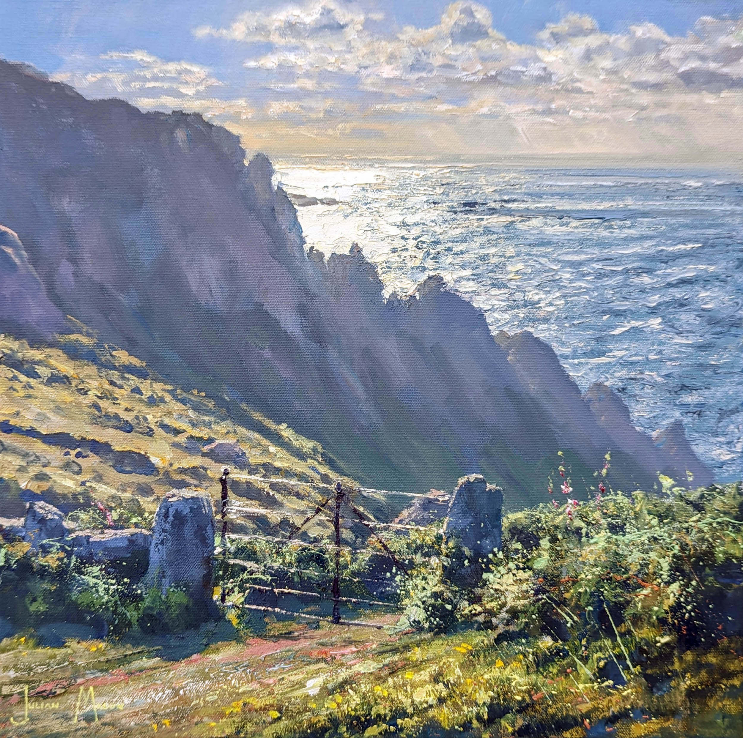 Julian Mason - Down to Porthmoina Cove
