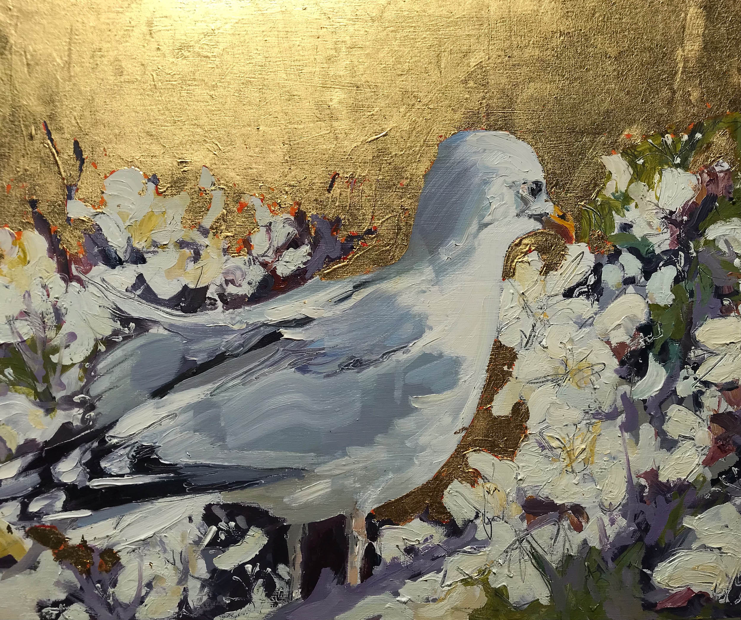 Jill Hudson - Coast Path Blossom