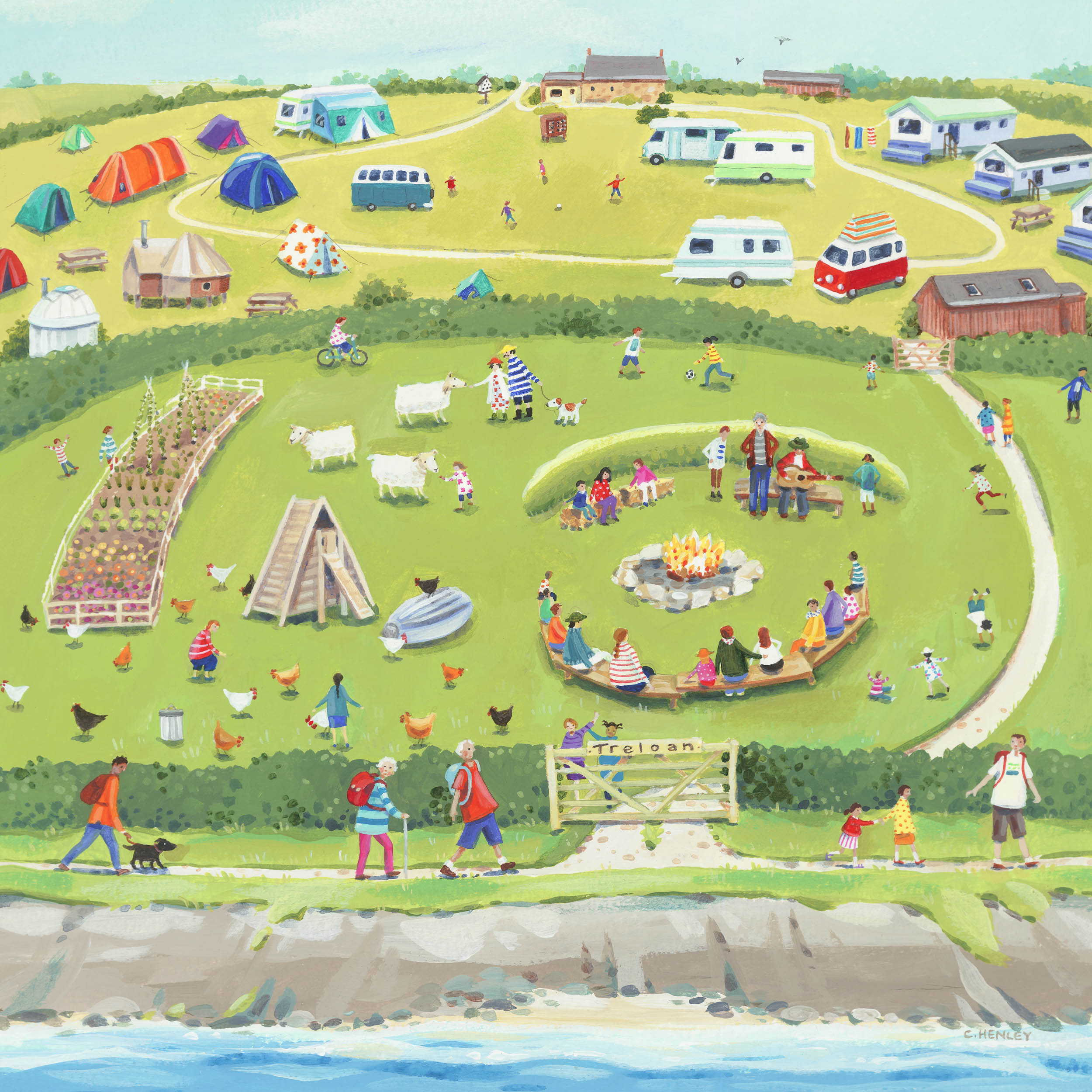 Claire Henley - Treloan - PRINT