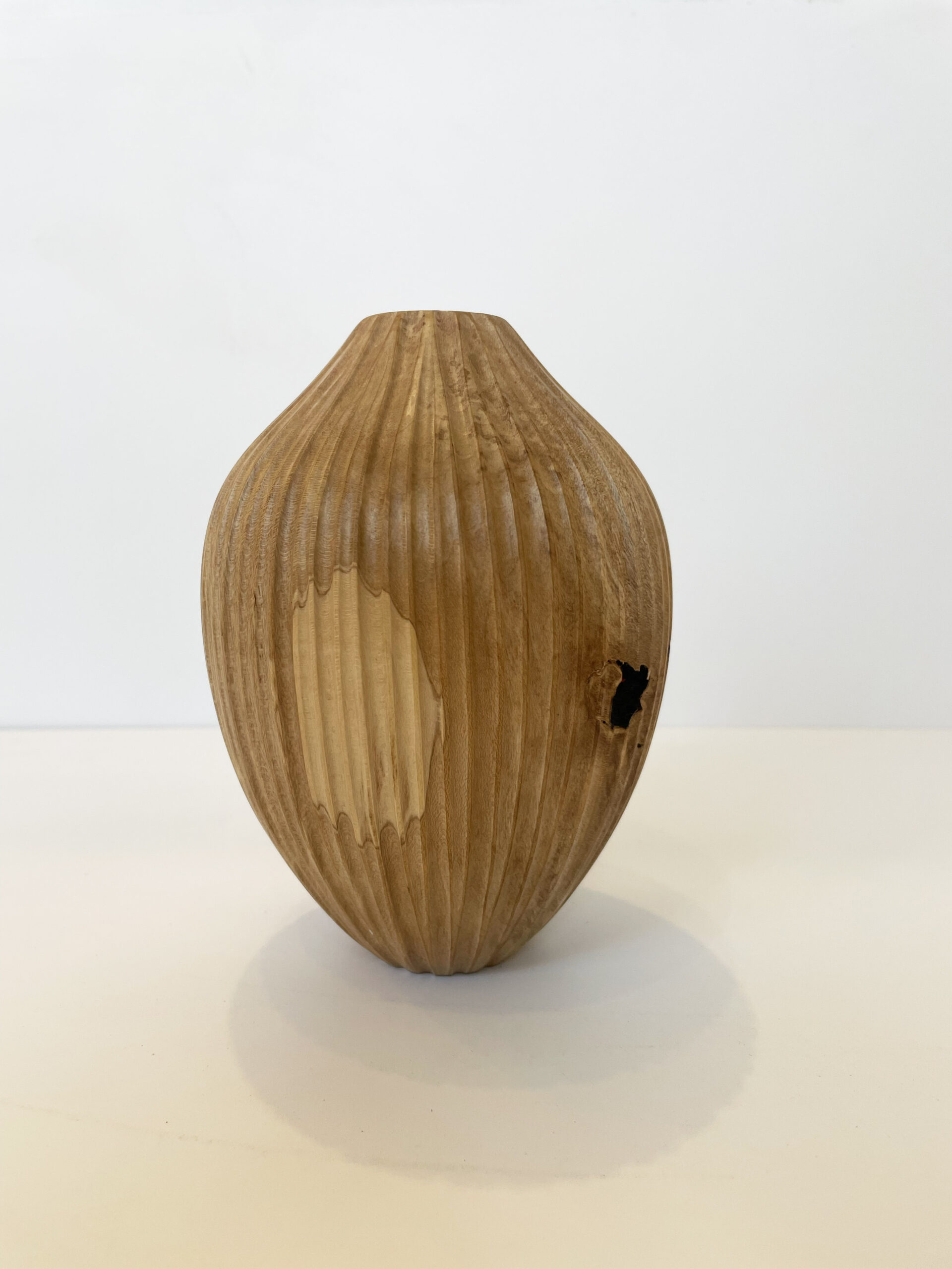 Howard Moody - Carved Holly Vase - Image 2