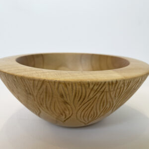 Howard Moody - Carved Magnolia Bowl