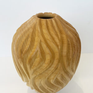 Howard Moody - Carved Sycamore Vase