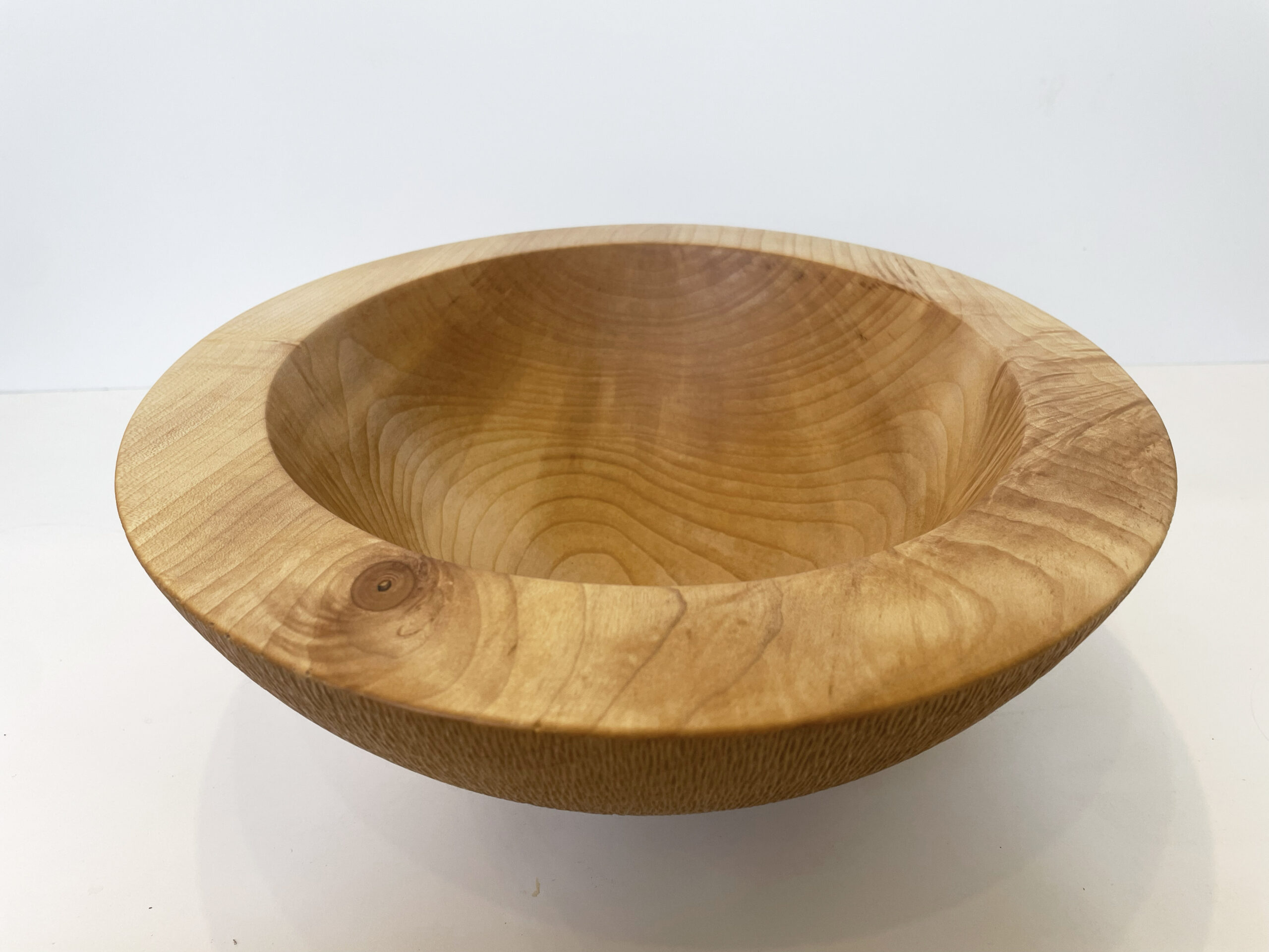 Howard Moody - Carved Sycamore Bowl - Image 4