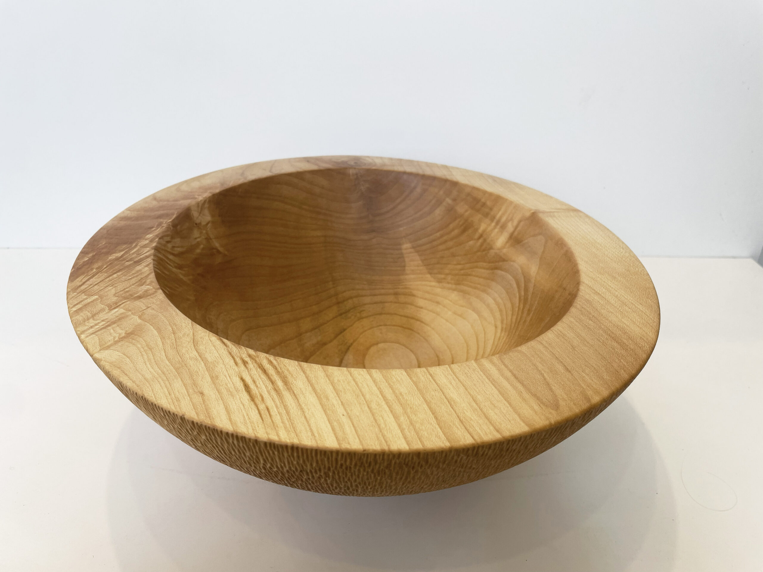 Howard Moody - Carved Sycamore Bowl - Image 3