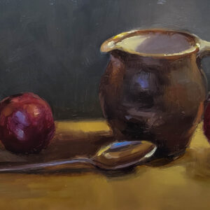 Jenny Aitken - Tiny Jug and Plums