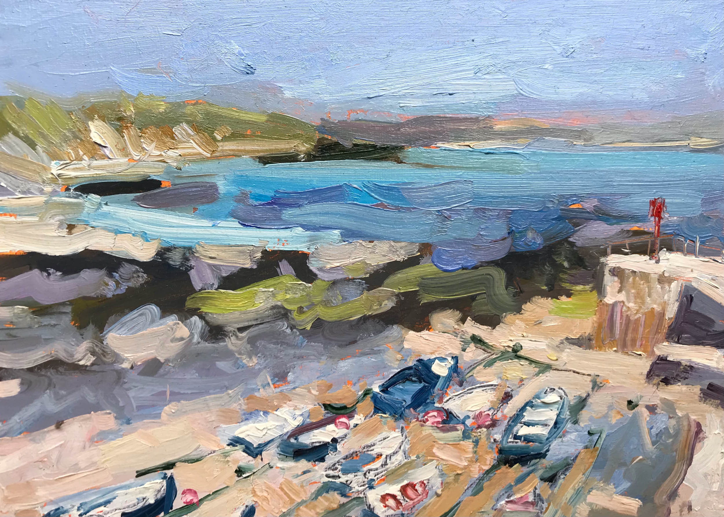Jill Hudson - Harbour, Portscatho