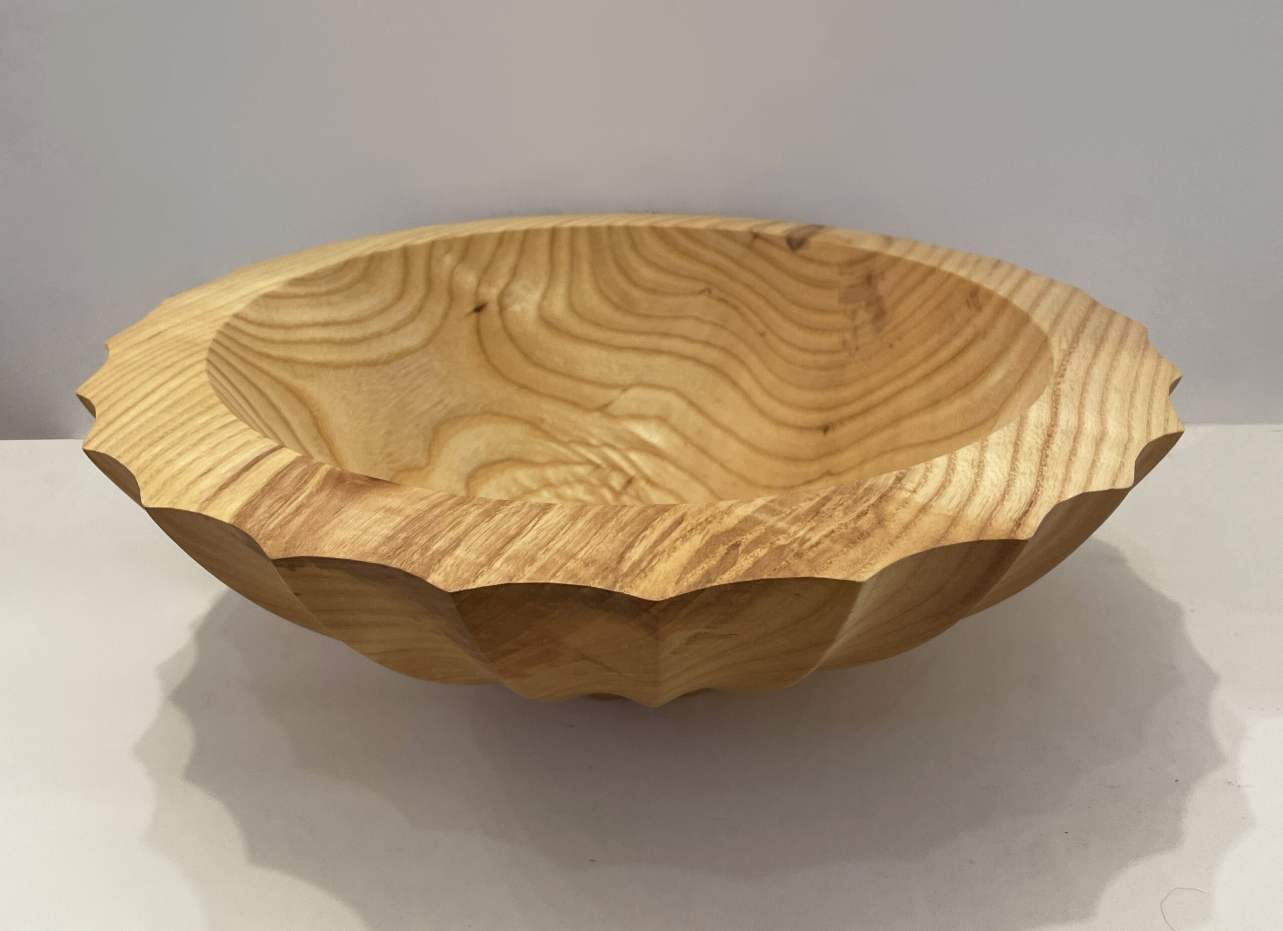Howard Moody - Carved Ash Bowl - Image 2