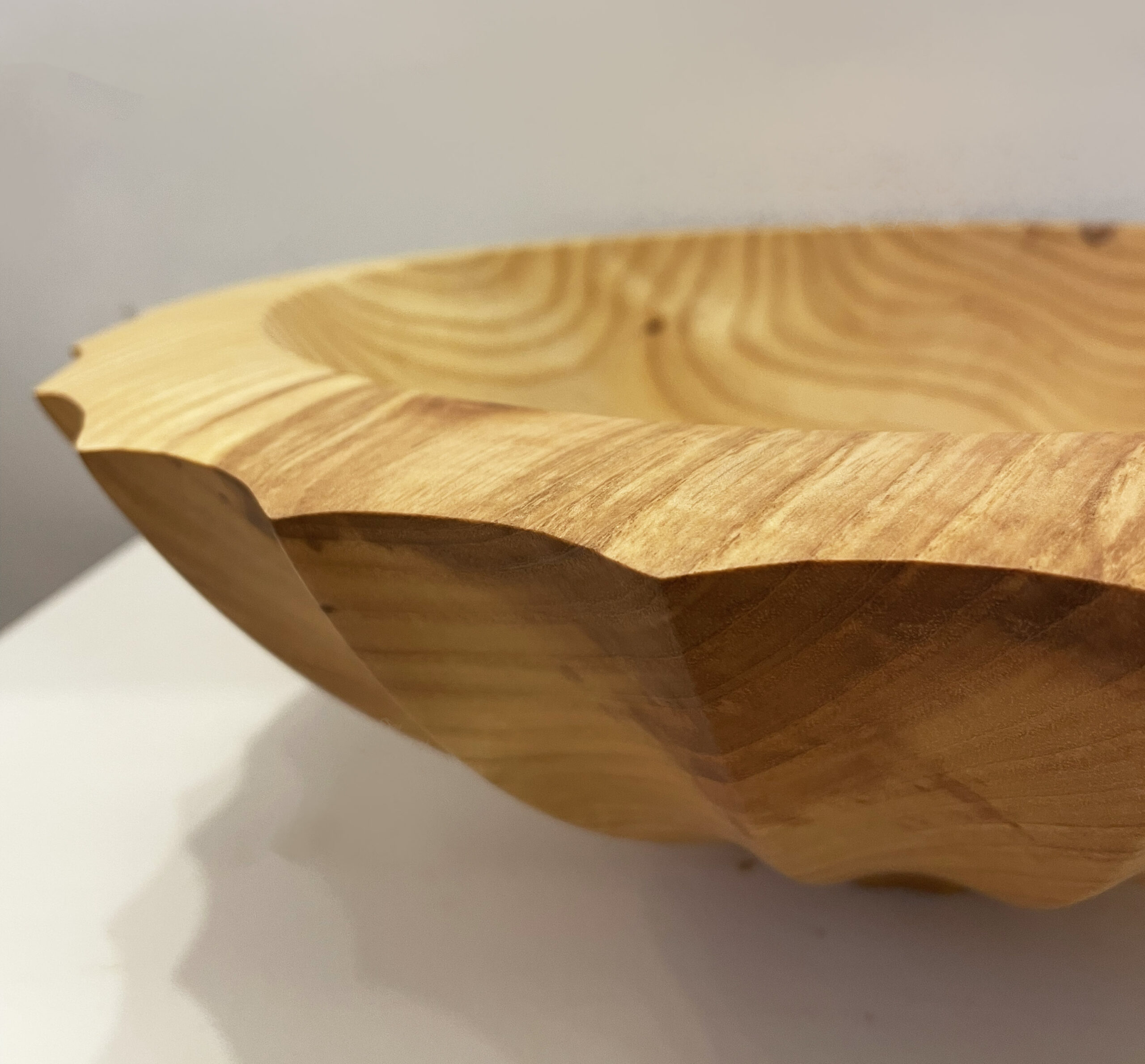 Howard Moody - Carved Ash Bowl - Image 3