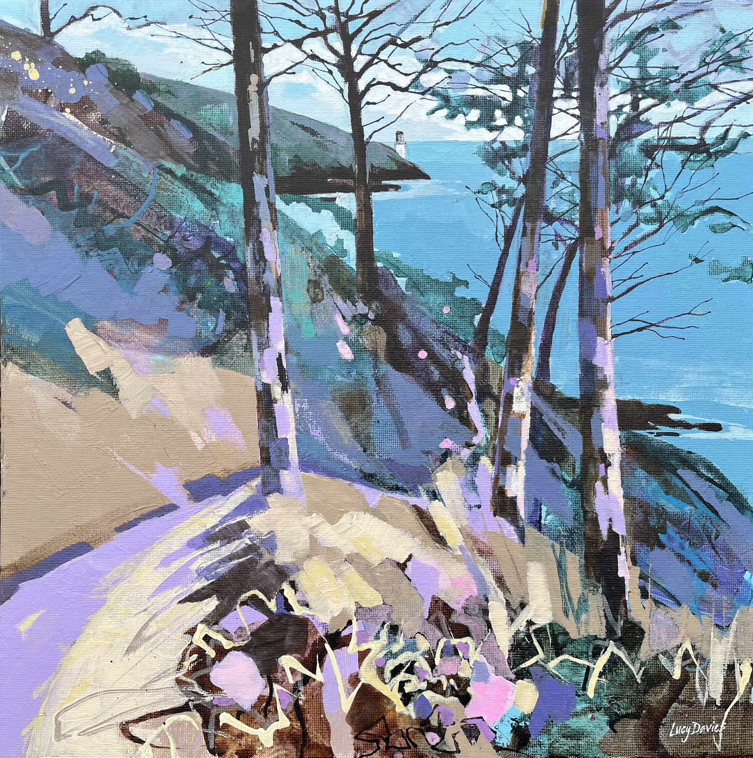 Lucy Davies - Winding through the Pines at St Anthony Head