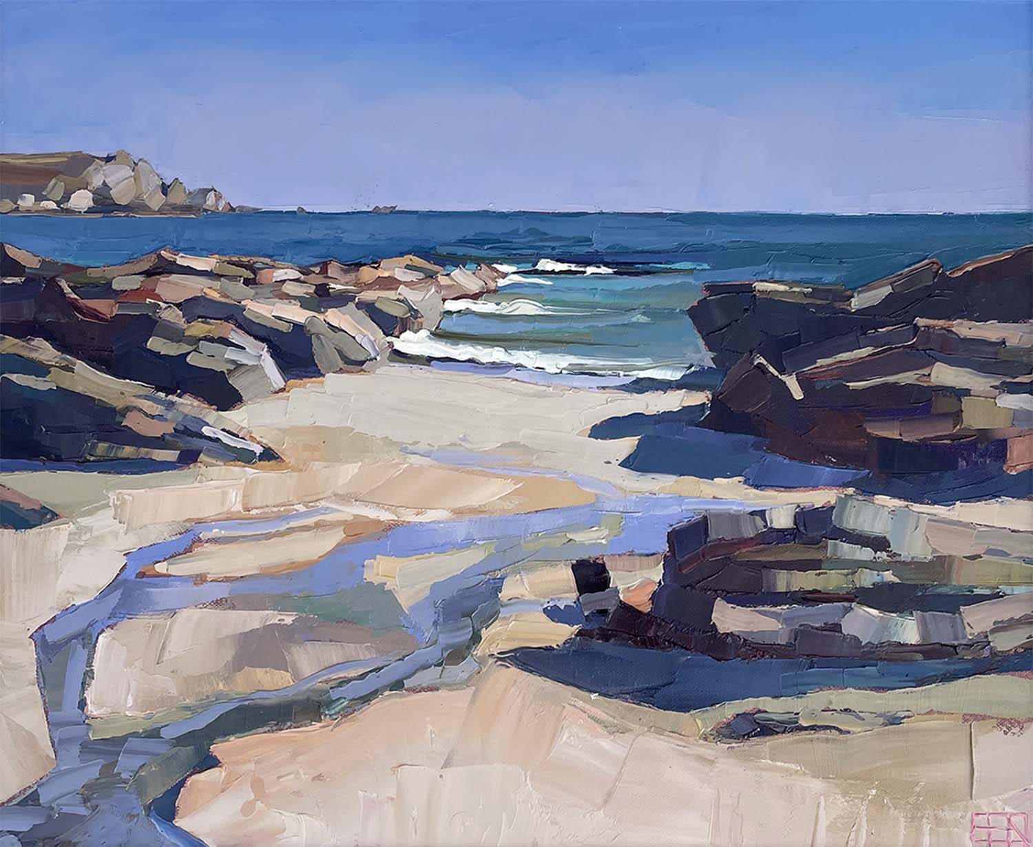 Ben Taffinder - Beach below Curgurrell