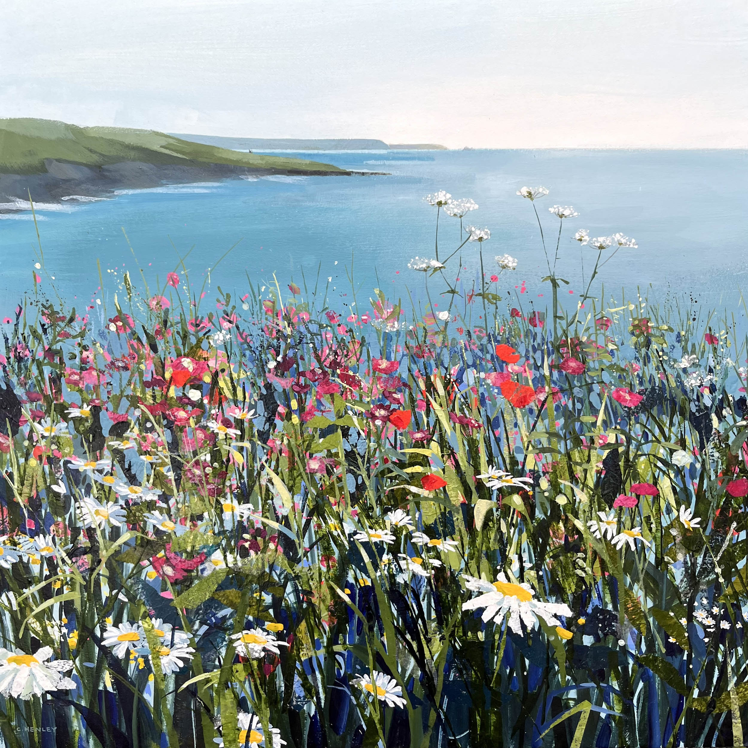 Claire Henley - All the Wildflowers, Gerrans Bay