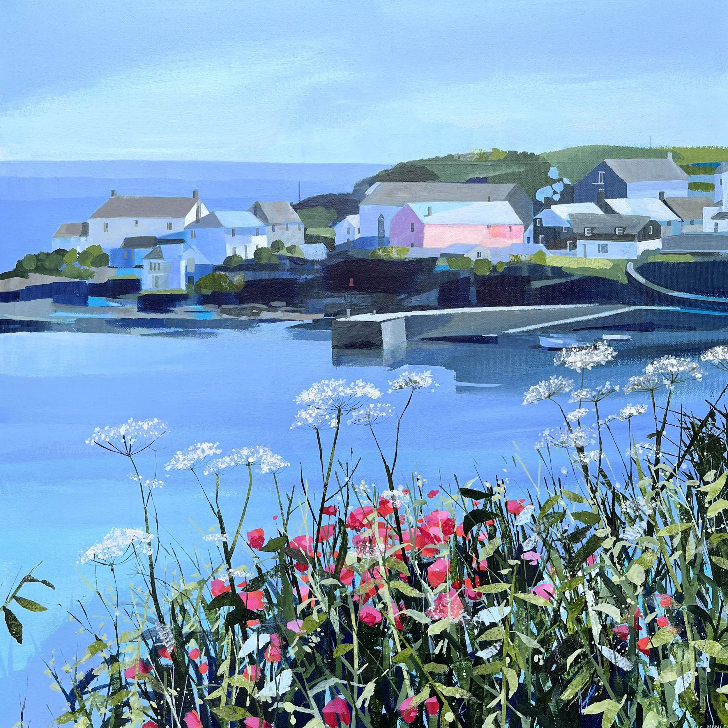 Claire Henley - Wild Roses, Portscatho