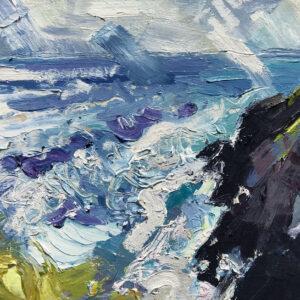 Jill Hudson - Black Rocks - White Water