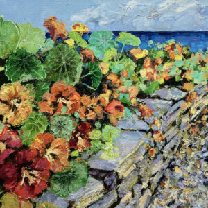 Jill Hudson - Nasturtiums by the Sea